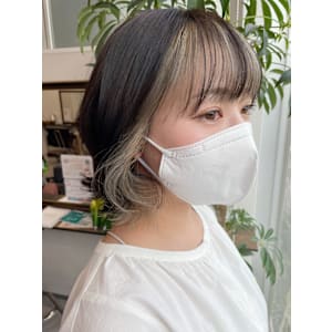 Goofy銀座/フェイスフレーミング/前髪インナーカラー