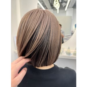 アウターカラー/チェスナットブラウン/ボブ