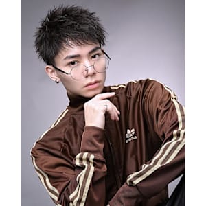 短髪ソフトツイスト　～ダウンバング～