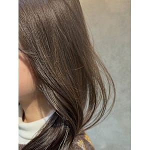 ○透けて可愛いヘーゼルベージュ