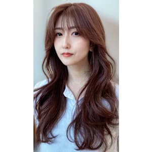 ラベンダーブラウン×くびれレイヤー