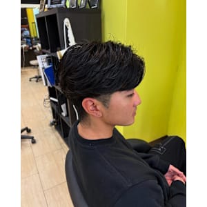 【毛流れフェザーパーマ】