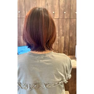 ボブにレイヤー入れてみた！