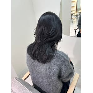 黒髪/ウルフカット/似合わせカット/髪質改善トリートメント