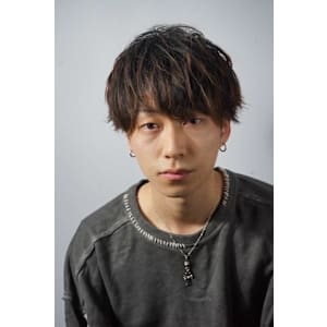 マッシュヘアスタイル