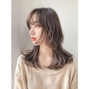 韓国/髪質改善/レイヤーカット/透明感カラー/縮毛矯正