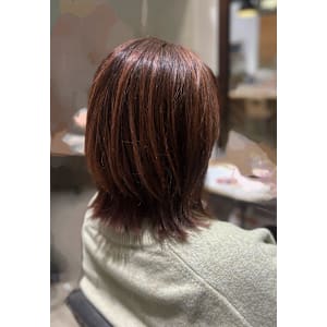 ピンクハイライト