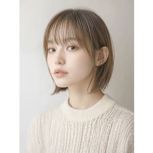 【NOA】大人可愛い小顔ナチュラルボブヘア20代30代40代