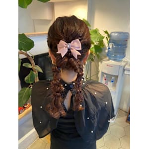 ヘアセット/10代20代/姪浜