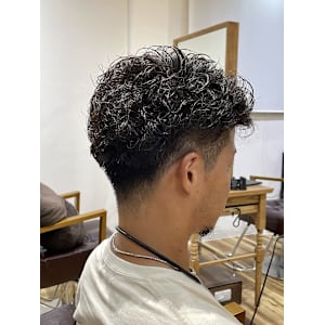 【メンズ×スパイラルパーマ】