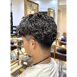 【メンズ×スパイラルパーマ】