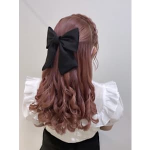 編みかちゅ‪✕‬ハーフアップ