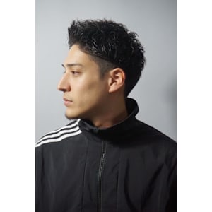 ソフトツイストアップバング