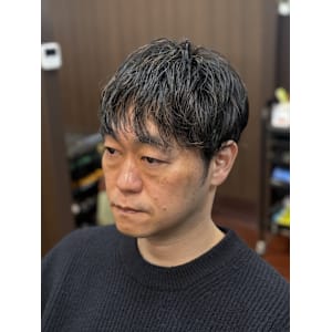 メンズパーマ/メンズカット/銀座/有楽町/縮毛矯正＜理容室＞ - K-STYLE HAIR STUDIO【ケースタイルヘアスタジオ】掲載中