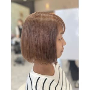  ダブルカラー　ミルクティーベージュ