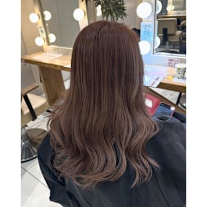 [aina]塗り分けカラー/ベージュ