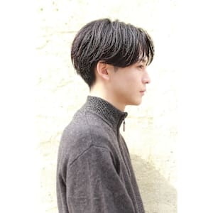 マッシュも楽しめる！2wayセンターパート！