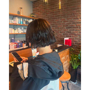 くしゃっとボブ