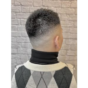 フェード＋アイロンパーマ