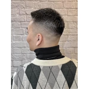 フェード＋アイロンパーマ