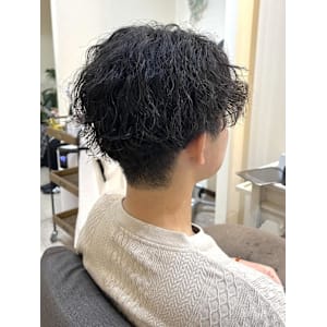 【ジュレベール 益田】メンズ　ソフトツイストスパイラルパーマ