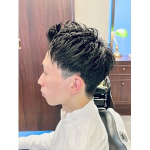 【30代 男性】ロンドンアップバング（大宮/バーバー）