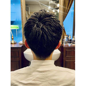 【30代 男性】ロンドンアップバング（大宮/バーバー）