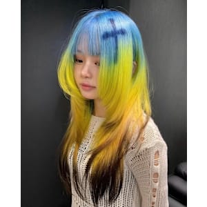 オーダーメイド　デザインカラー　ハイトーン　原宿/表参道