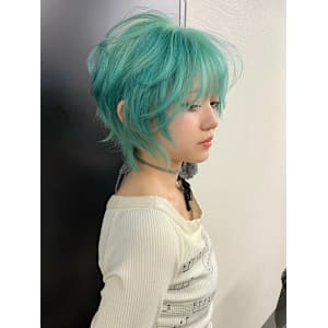 ワントーン　デザインカラー　ハイトーン　原宿/表参道