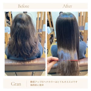 お客様髪質改善データ1702（ヘナ）