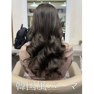 韓国風パーマ/コテ巻き風パーマ