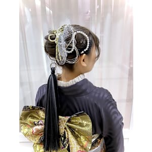振袖に合うヘアアレンジ♪