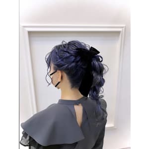 おしゃれヘア☆ねじりポニーテール