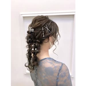 カジュアルヘアアレンジ♪