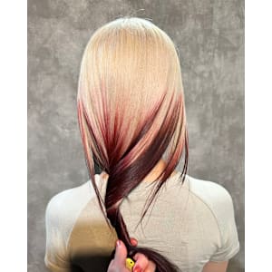 ルーツカラー　デザインカラー　ハイトーン　表参道/原宿 - Null 表参道本店 デザインカラー/ダブルカラー【ヌル】掲載中