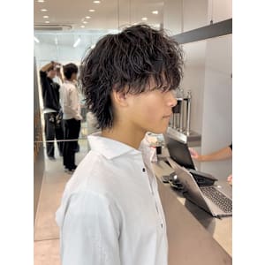 【爽太指名限定スタイル】波巻きツイストスパイラルパーマ