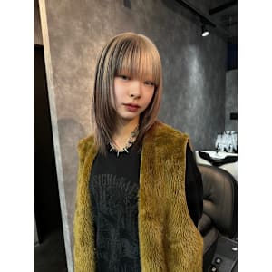 セクションカラー　デザインカラー　ハイトーン　表参道/原宿 - Null 表参道本店 デザインカラー/ダブルカラー【ヌル】掲載中