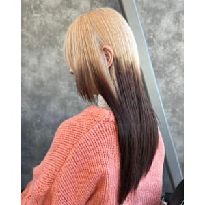 ルーツカラー　デザインカラー　ハイトーン　表参道/原宿 - Null 表参道本店 デザインカラー/ダブルカラー【ヌル】掲載中