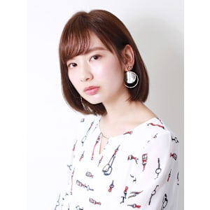 艶ボブ×ブラウンベージュ×髪質改善トリートメント【茗荷谷駅】