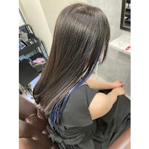 インナーブルーカラー - GLADGE池袋/ダブルカラー/ブリーチ【グラッジイケブクロダブルカラーブリーチ】掲載中