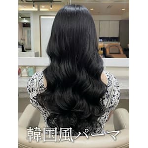 韓国風パーマ/コテ巻き風パーマ/レイヤーカット