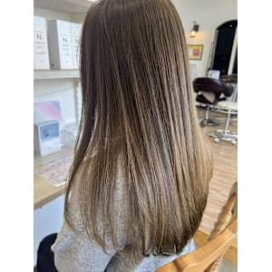 髪質改善／セミロング