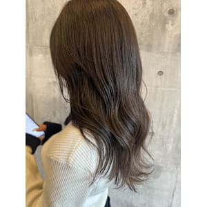 ココアブラウン／ゆるふわミディアム