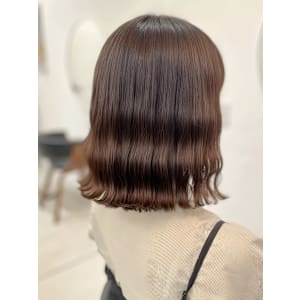 波巻きボブパーマ