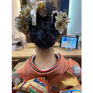 成人式/ヘアセット