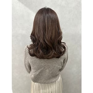 美髪髪質改善トリートメント/似合わせカット/フェミニンロング