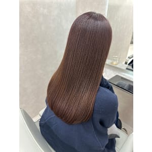 美髪髪質改善トリートメント/似合わせカット/フェミニンロング