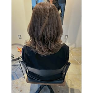 【R HAIR SALON】グレーベージュカラー