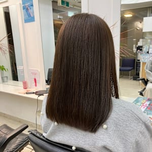 ミディアムストレート