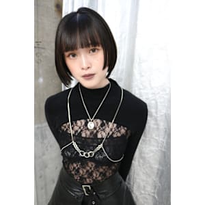 ステップボーンカットボブスタイル/イメチェン/美髪